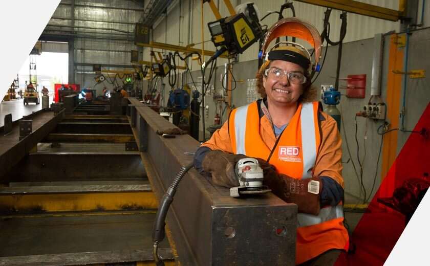 Labour hire company recruitment - female contract worker